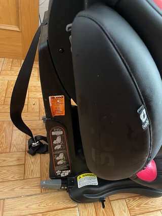 Silla coche infantil negra