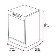 Lavavajillas Indesit DFO 3T133 A F X