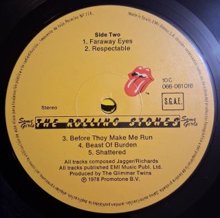 LP de The Rolling Stones: "Some Girls" (1978)