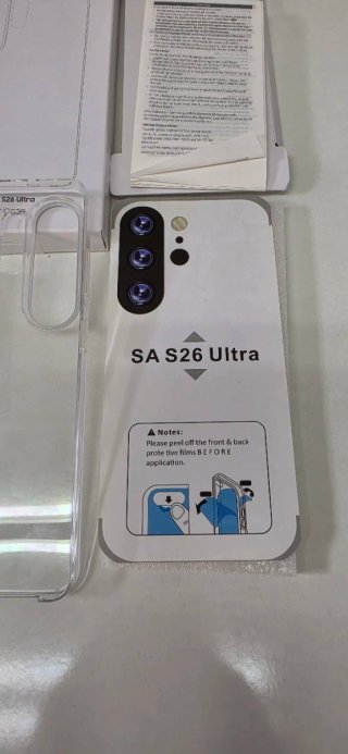 Funda Samsung Galaxy S26 Ultra Transparente