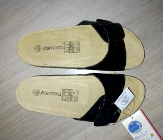 Sandalias Esmara Talla 41 Negras
