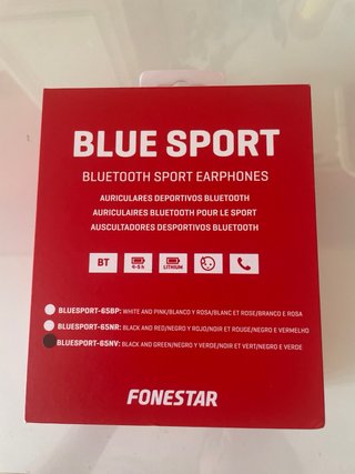 FONESTAR Blue Sport Auriculares Bluetooth Negros V