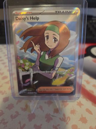 Carta Pokémon Daisy's Help Full Art