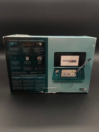 Nintendo 3DS Aqua Blue Completo Con Scatola