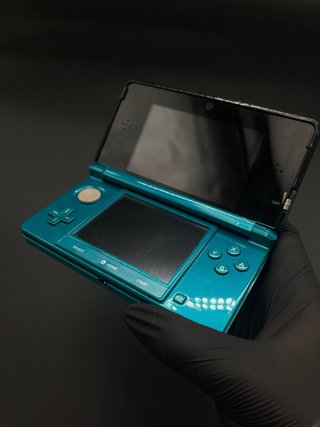 Nintendo 3DS Aqua Blue Completo Con Scatola