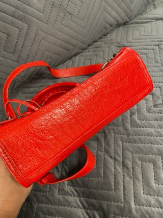 Borsa Balenciaga Rosso Pelle