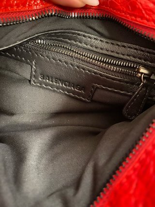 Borsa Balenciaga Rosso Pelle
