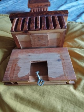 Caja grande rompecabezas de madera