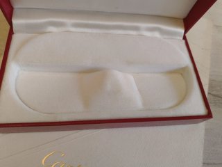Astuccio Occhiali Cartier Rosso