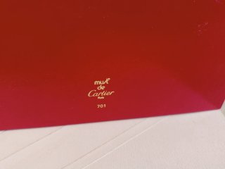 Astuccio Occhiali Cartier Rosso