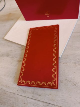 Astuccio Occhiali Cartier Rosso