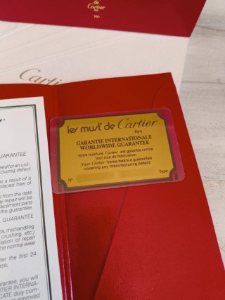 Astuccio Occhiali Cartier Rosso