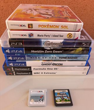Lote 10 Videojuegos PS3, PS4, PS2 y 3DS