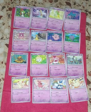 Lotto di carte Pokémon varie