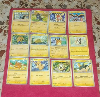 Lotto di carte Pokémon varie