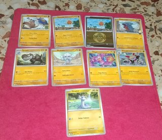 Lotto di carte Pokémon varie