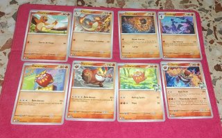 Lotto di carte Pokémon varie