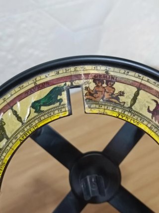Globo Terraqueo Vintage Giratorio Hecho en Japón