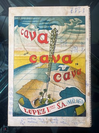Revista Anual de Semana Santa La Saeta Málaga 1951