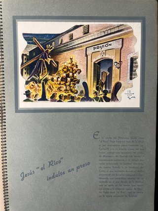 Revista Anual de Semana Santa La Saeta Málaga 1951