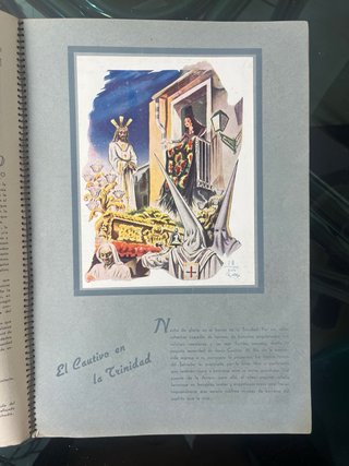 Revista Anual de Semana Santa La Saeta Málaga 1951
