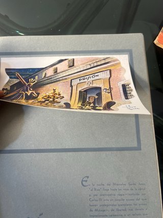 Revista Anual de Semana Santa La Saeta Málaga 1951
