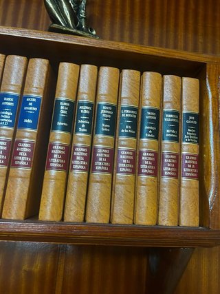 Grandes maestros de la literatura española