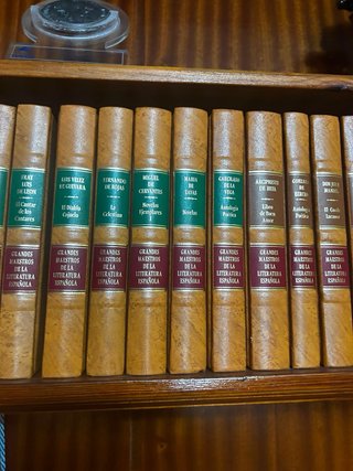 Grandes maestros de la literatura española