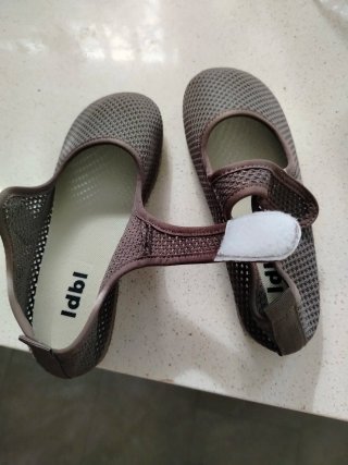 Zapatos de rejilla marrones