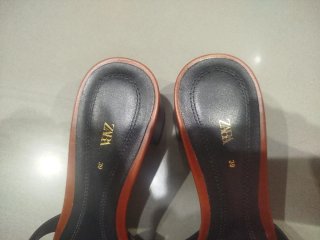 Sandalias Zara Mujer Talla 39 Marrón