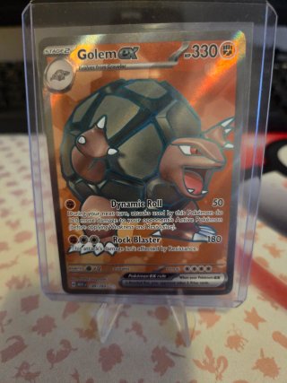 Golem EX Full Art Pokémon 151