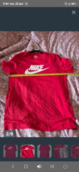 Lote 2 Camisetas Nike nuevas originales algodón