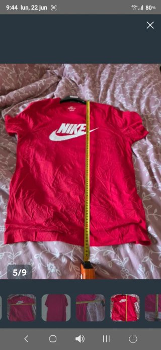 Lote 2 Camisetas Nike nuevas originales algodón