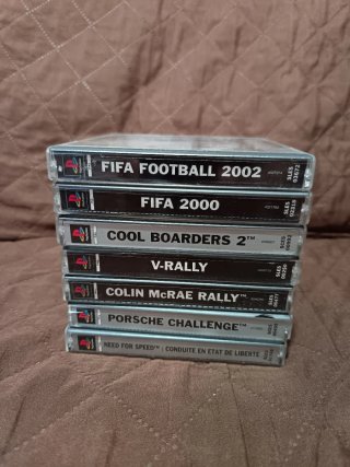 Lote 7 giochi PS1 (PlayStation 1)