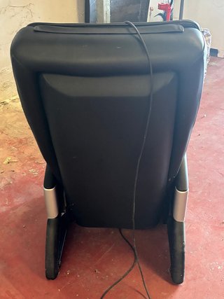 Sillón de Masaje Negro Cuero