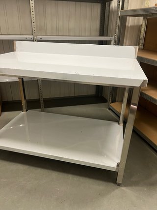 Mesa de acero inoxidable 150x80x85cm - NUEVA