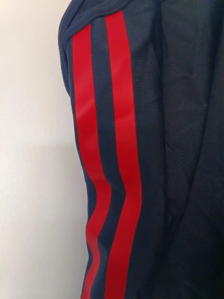 Bañador Adidas vintage deportivo negro y rojo