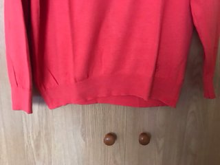 Jersey Massimo Dutti Rojo Manga Larga