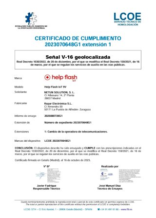 Baliza V16 DGT Homologada 3.0