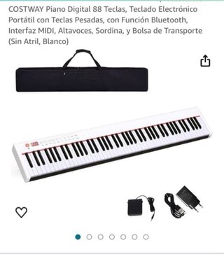 Teclado Costway 88 teclas
