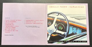 Donald Fagen - Tomorrow Girls CD Single