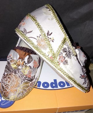 Traje de Fallera Oro y Blanco