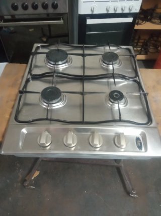 Encimera de gas butano 4 fuegos