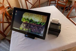 Completo Tpv HP G1 EN 1 PANTAL con IMPRESORA