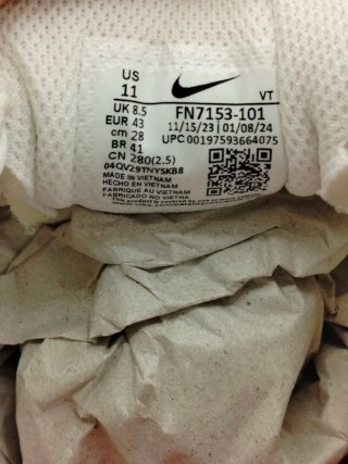 Nike Pegasus 2k5 Blanco Rojo