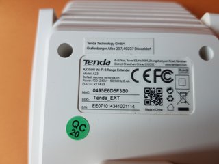Tenda A23 Repetidor WiFi 6 AX1500