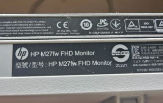 Monitor HP M27fw FHD 27