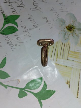 Gancio in ottone