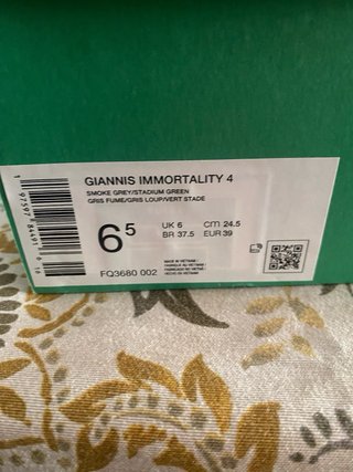 Zapatillas Nike Giannis Antetokounmpo Talla 39