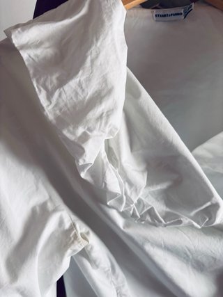 Camisa Tulipe Italiana Blanca Talla Única